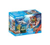 Playmobil | Promo Pack | Treasure Hunt with Submarine | Toy from 4 years | Gift for children | Encourages creativity & a sense of adventure | Underwater adventure with figures & accessories | 71860