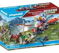 Playmobil Rescue Mountain Helpers With All-Terrain Quad 70662