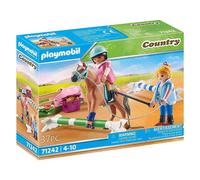 Playmobil 71242 Country Riding Lessons, pony Farm, Horse Toys, Fun Imaginative Role-Play, Playset Suitable for Children Ages 4+