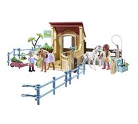 Playmobil 71494 Horses of Waterfall: Riding Stable, exciting horse riding adventures at Waterfall Ranch, complete with diverse accessories, detailed play sets suitable for children ages 4+