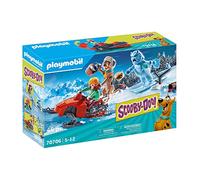 PLAYMOBIL SCOOBY-DOO! 70706 SCOOBY-DOO! Adventure with Snow Ghost, for Children Ages 5+