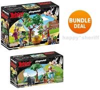 Playmobil Sets 70933 Panoramix Druid Getafix and 71160 Asterix Obelix New Boxed