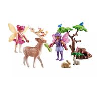 Playmobil Starter Pack Fairies With Forest Animals Figure Multicolor Kids