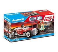 Playmobil Starter Pack Hot Rod Game Golden