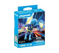 Playmobil Superhero Collectible Mr. Mechanic - Articulated Tech-Powered Hero Figure with Mechanical Gear and Tool-Armor Accessories