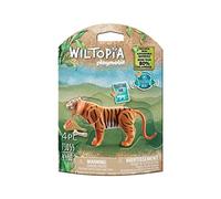 71055 Wiltopia Tiger, Animal toy,for children 4-10, sustainable toy animals, Tiger toy, Collectible toy for kids, made form 80% recycled material