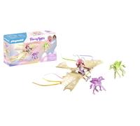 Playmobil Trip with Pegasus Foals in The Clouds | Flying School Set