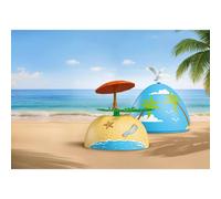 Playmobil Vacation at the Beach Gift Egg - 72101 Playset | Size: 1 Pack PLAYMOBIL Multicolor 1 Pack