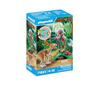 Playmobil Velociraptor - Dinosaur Figure with Accessories, Dino Adventure Playset for Kids Ages 4+