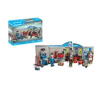 Playmobil Vespa Workshop Retro 60s Style Clear Kids