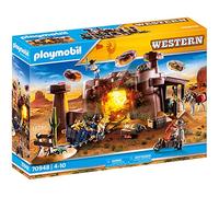 Playmobil Western Gold Mine Playset (Playmobil, Toy-figure-playsets, Western, Playset, Unisex, Ages 4+)