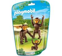 Playmobil Wild Life 2 Chimpanzees With Baby 6650 Zoo Animals Savanna