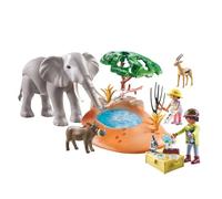 Playmobil Wiltopia Elephant In La Ponda Construction Game Multicolor Kids
