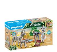 Playmobil Wiltopia Photographer with Zebras Playset