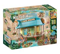 PLAYMOBIL Witopia 71007 Animal Care Center with light effects and toy animals, Sustainable toy