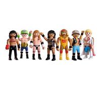 Playmobil | WWE | Figure Set | Wrestling stars featuring Hulk Hogan, Stone Cold Steve Austin, Roman Reigns, Cody Rhodes, Rhea Ripley, Triple H and John Cena | For children aged 4 and up | 210527