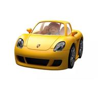 Playmobil Porsche Carrera Gt Vehicle Construction Game Yellow Kids