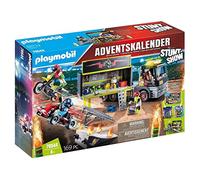 PLAYMOBIL XXL Advent Calendar 70544 Stunt Show with Truck for Children from 4 Years