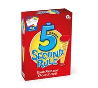 PlayMonster 5 Second Rule - Quickfire Trivia Card Game for Family Fun - Family Games - Ages 8+