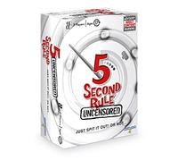 PlayMonster 5 Second Rule Uncensored - Quickfire Card Game for Adult Party Fun - Drinking Games - Ages 17+