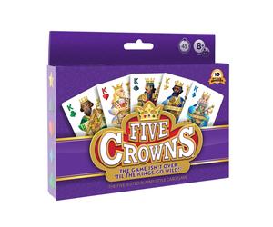 PlayMonster Five Crowns - The Game Isn't Over Until the Kings Go Wild - 5