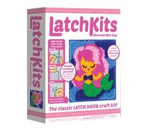 PlayMonster LatchKits 1603 Kahootz Latch Hook Kit - Mermaid Mini Rug, One Size