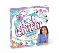PlayMonster Pet Charm Jewellery | Create Adorable Pet Charm Bracelets & Necklaces | Includes 10 Metal Charms and Hundres of Beads| Made with 100% Recycled Plastic | for Ages 4+