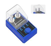 PLAYOCCAR 220V Spark Plug Tester - Dual-Hole Car Ignition Plug Detector for 12mm Spark Plugs, Adjustable Frequency 0~6000RPM with Protective Cover for 12V Vehicles