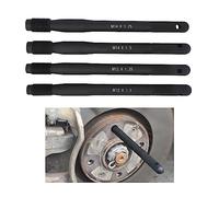 PLAYOCCAR 4PCS Automotive Wheel Alignment Bolt, M12 x 1.5 M12 x 1.25 M14 x 1.5 M14 x 1.25 Car Wheel Lug Hanger Installation Pin Compatible with European Vehicles