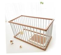 Playpen Designed for pet, Expandable pet for Indoor Use, Foldable Puppy Playpen，DIY Assembled Adjustable Safety Fence 6pieces Height68cm