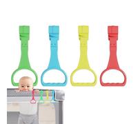 Playpen Pull Rings - PP, Walking Assistant, Safe Design | Easy Install Stand-Up Training Support, Crib Pull Handles for Nursery, Playpen, Development, Walking Training, Indoor Activity