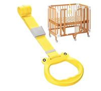 Playpen Pull Up Rings Baby Cot Handles Toddler Training 0.79 Inch Size with Ergonomic Easy Grip Assistant Tool for Balance Practice Home Bedroom Playroom Indoor Cruising Gates