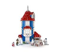 PLAYPRESS Moomins Pop-out Playset - Eco-Friendly Building Toys - Easy Storage - Construction Toys for Ages 7+