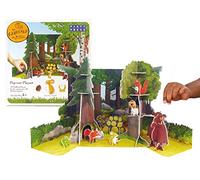 PLAYPRESS The Gruffalo Pop-out Playset - Gruffalo Toy Set Based on the Book by Julia Donaldson and Axel Scheffler - Eco-Friendly Building Toys - Easy Storage - Construction Toys for Ages 4+