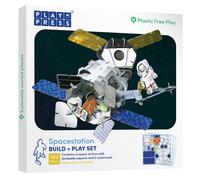 PlayPress Toys Space Station Build and Play Set