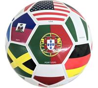 PLAYPRO Country Training Soccer Ball - Elite Edition - for All Ages - Size 2, 3, 4 and 5 (Country Flag Ball, 2)
