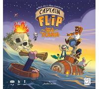 PlayPunk, Captain Flip - Isla Bomba, DE Version, Expansion to the Captain Flip Family Game - Nominated for Game of the Year 2024 - For 2-5 Players from 8 Years with 20 Minutes Playing Time per Game