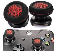 Playrealm FPS Thumbstick Extender & Printing Rubber Silicone Grip Cover 2 Sets for Xbox Series X/S & Xbox One Controller (Great Old Ones)