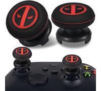 Playrealm FPS Thumbstick Extender & Printing Rubber Silicone Grip Cover 2 Sets for Xbox Series X/S & Xbox One Controller (Immortal)