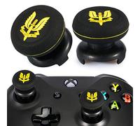 Playrealm FPS Thumbstick Extender & Printing Rubber Silicone Grip Cover 2 Sets for Xbox Series X/S & Xbox One Controller (SAS Who Dares Wins)