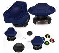 Playrealm FPS Thumbstick Extender &Texture Rubber Silicone Grip Cover 2 Sets for Xbox Series X/S & Xbox One Controller(UFO Blue)