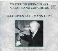 Plays Beethoven, Schumann and Liszt [IMPORT]