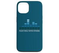 Plays Well With Others Funny Audio Engineer Case for iPhone 13