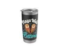 Plays Well with Otters Stainless Steel Insulated Tumbler