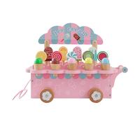 Playset Cart, Ice Cream , Pretend Imaginative Game Function, Kids Role Play Tool, Birthday Party Category Tool, Boys Girls Age 3 6 Kitchen Grocery Picnic Restaurant Supermarket