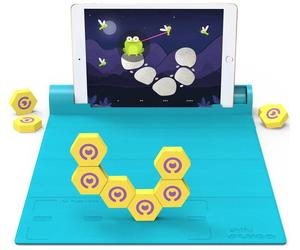 PLAYSHIFU Connecto Smart Magnetic Building Tiles Kit, Blue,Yellow