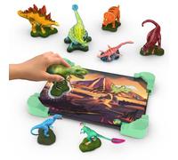 PlayShifu Interactive Dinosaur Toys - Tacto Dino (Dinosaur Figures Kit + App) Story-Based Dinosaur Toys for Kids 3-5 | STEM Toys for 3 - 6 Year Old Birthday Gifts (Tablet not Included)