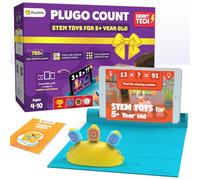 PlayShifu STEM Toy Math Game - Plugo Count (Kit + App with 5 Interactive Math Games) Educational Toy for 4 5 6 7 8 year old Birthday Gifts | Story-based Learning for Kids (Works with tabs/mobiles)