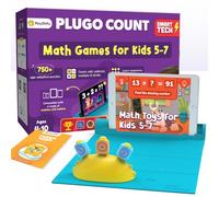 PlayShifu STEM Toy Math Game - Plugo Count (Kit + App with 5 Interactive Math Games) Educational Toy for 4 5 6 7 8 year old Birthday Gifts | Story-based Learning for Kids (Works with tabs/mobiles)