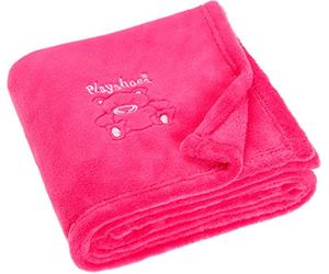 Playshoes 75 Xx 100cm Soft Embroidered Fleece Blanket (Pink)